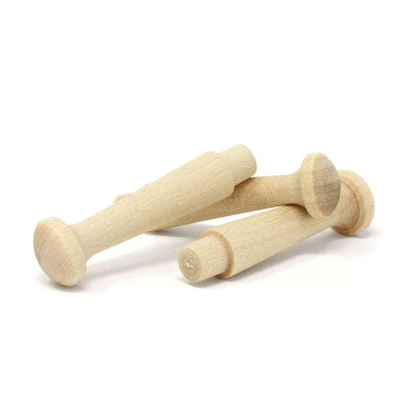 Balsam Point Workshop 1.75-Inch Small Unfinished Shaker Pegs Includes Tenon Length of 1/4-Inch (25-Pack) - Balsam Point Workshop - Image 4